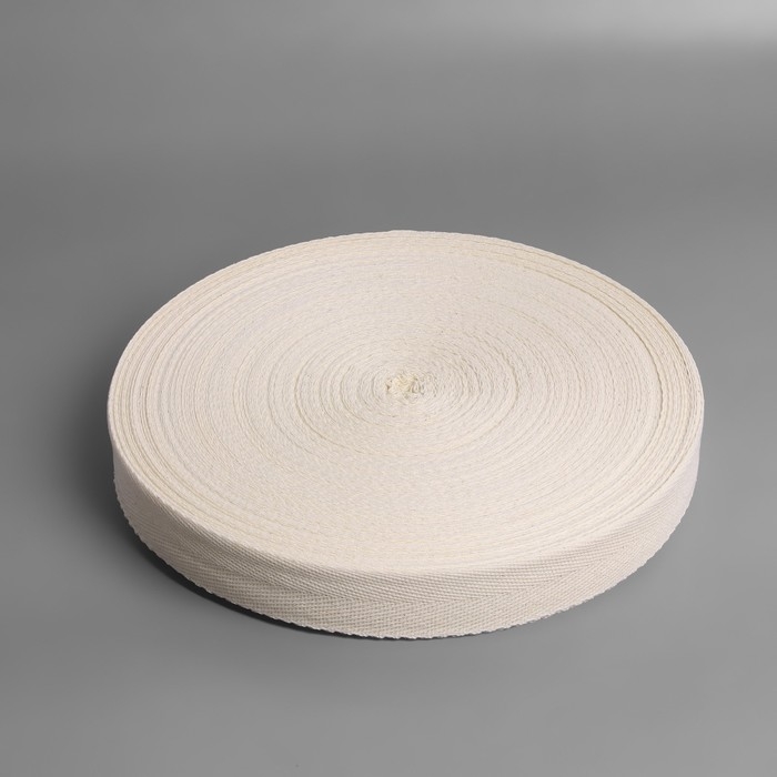 Лента киперная, 30 мм, 100 &plusmn; 1 м, цвет бежевый