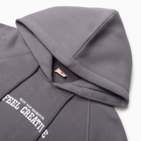 Толстовка женская, цвет тёмно-серый, размер 42-46 (ONE SIZE) Толстовка женская, цвет тёмно-серый, размер 42-46 (ONE SIZE)