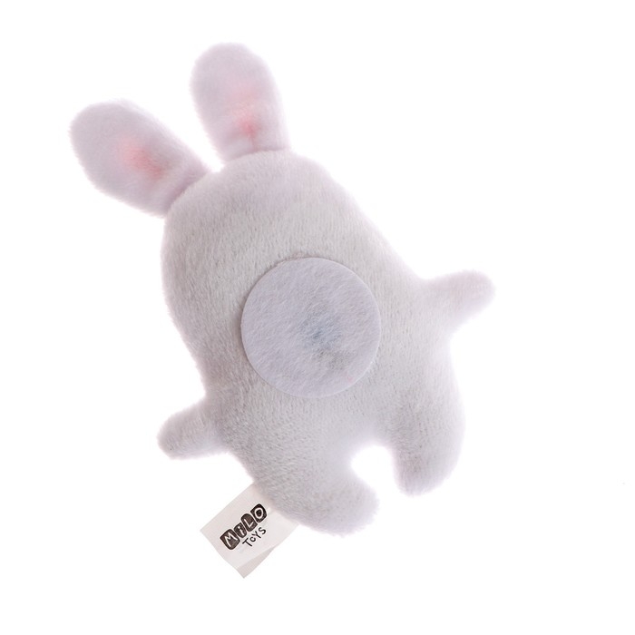 Мягкая игрушка-магнит &laquo;Мое счастье&raquo;, зайчик