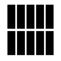 Магнит на клеевой основе &laquo;Прямоугольник&raquo; 3 &times; 1 см, набор 10 шт.