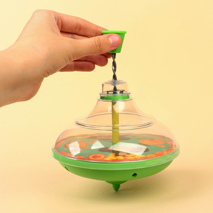 Юла прозрачная &laquo;Чебурашка&raquo;