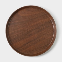 Блюдо &laquo;Натурэль&raquo;, d=20,5 см, цвет коричневый