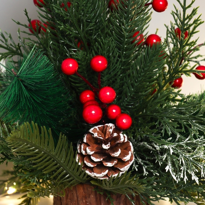 Декор Декор "Лесной фестиваль" шишки ягоды, 30 см