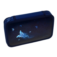 Пенал 2 секции, 125 х 205 х 40 мм, Calligrata 30П26/2 "Кошечка", ламинированный картон Пенал 2 секции, 125 х 205 х 40 мм, Calligrata 30П26/2 "Кошечка", ламинированный картон