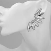 Серьги металл &laquo;Атмосфера&raquo; ярило мини, цвет серебро