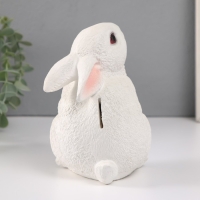 Копилка "Кролик №3 Белый (лапки вниз)" 16 х 10,5 х 12,5 см Копилка "Кролик №3 Белый (лапки вниз)" 16 х 10,5 х 12,5 см