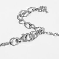 Колье &laquo;Индия&raquo; листья, цвет чернёное серебро, 32 см