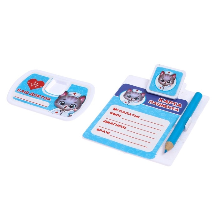 Игровой набор доктора &laquo;Учимся лечить&raquo; в коробке,14 предметов
