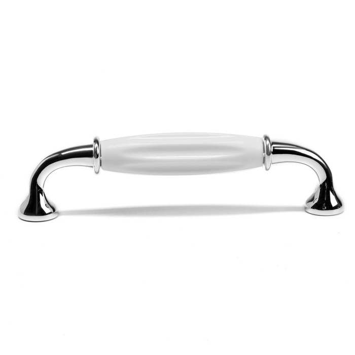 Ручка-скоба CAPPIO RSC012, пластик, м/о 128 мм, цвет хром