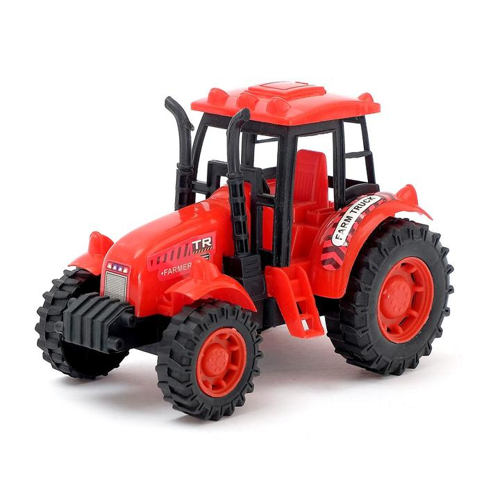 Трактор инерционный &laquo;Фермерский&raquo;, цвета МИКС