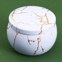 Новогодняя ароматическая свеча в банке &laquo;Новый год: Shine bright&raquo;, аромат бабл гам, 6 х 6 х 4 см.