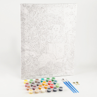 Картина по номерам на новый год на холсте с подрамником «Праздник к нам приходит», 30 × 40 см Картина по номерам на новый год на холсте с подрамником «Праздник к нам приходит», 30 × 40 см