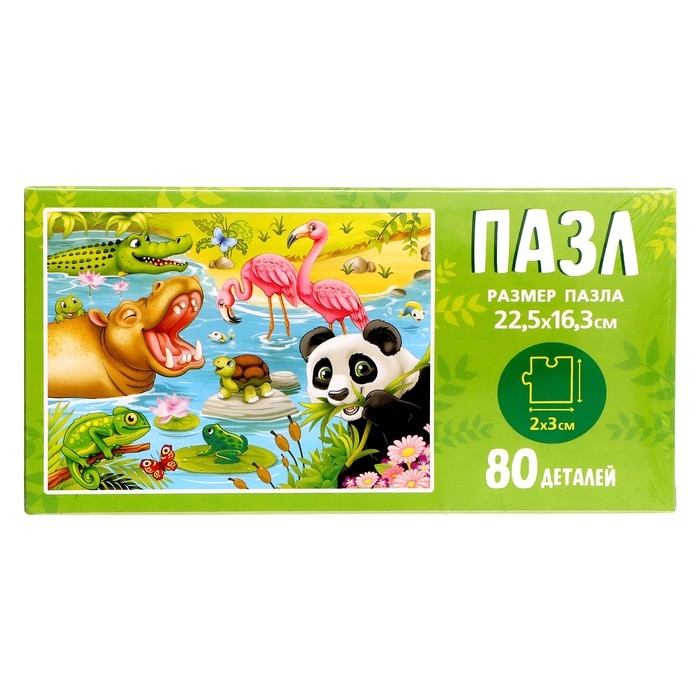 Пазл &laquo;Райский уголок&raquo;, 80 деталей