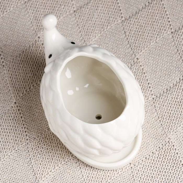 Горшок "Ежик кверху носик" 13х8,5х8см