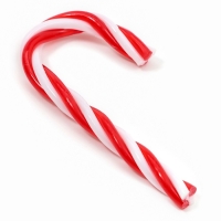 Новый год! Декор для творчества &laquo;Леденец&raquo;, в наборе 5 шт, размер 1 шт &mdash; 7,5 &times; 4 &times; 0,5 см