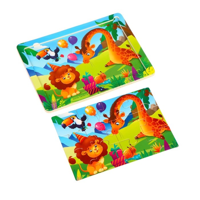 Пазл &laquo;Весёлый праздник&raquo;, 15 х 11 см