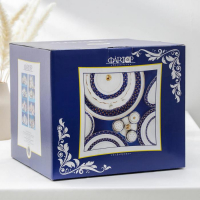 Сервиз столовый фарфоровый &laquo;Классик&raquo;, 37 предметов, 4 вида тарелок