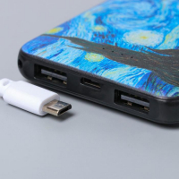 Наушники, маска для сна и зарядное устройство 5000 mAh м. PB-02 «Ван Гог», 20,5 х 16,5 см. Наушники, маска для сна и зарядное устройство 5000 mAh м. PB-02 «Ван Гог», 20,5 х 16,5 см.