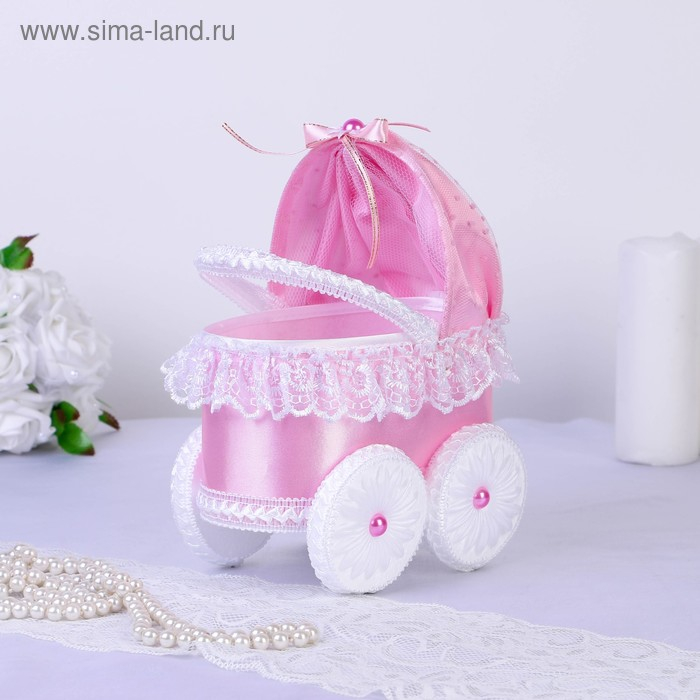 Набор колясок &laquo;На дочку, на сына&raquo;, розовая и голубая, 2 шт.