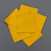 Фольга для конфет 10*10см 100шт., лимонное золото, фактура №2 Фольга для конфет 10*10см 100шт., лимонное золото, фактура №2