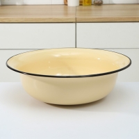 Таз эмалированный, 9,5 л, 42&times;12 см, индукция, микс