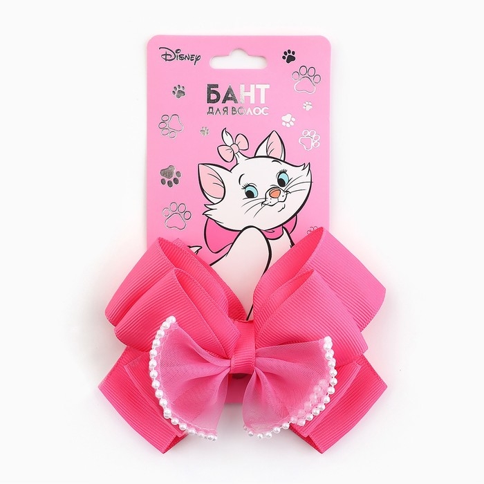 Выпускной.Бант для волос на заколке, 11 см, Кошечка Мари Выпускной.Бант для волос на заколке, 11 см, Кошечка Мари