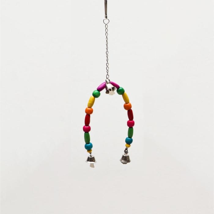 Игрушка для птиц Игрушка для птиц "Дуга", микс