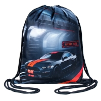 Мешок для обуви 435 х 360 мм, Stavia (плотность 600D с водоотталкивающей ПУ-пропиткой) "Тачка"