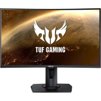 Монитор ASUS TUF Gaming VG27VQ Curved, 27", VA,1920&times;1080, 165Гц,1 мс, HDMI, DP, DVI, чёрный