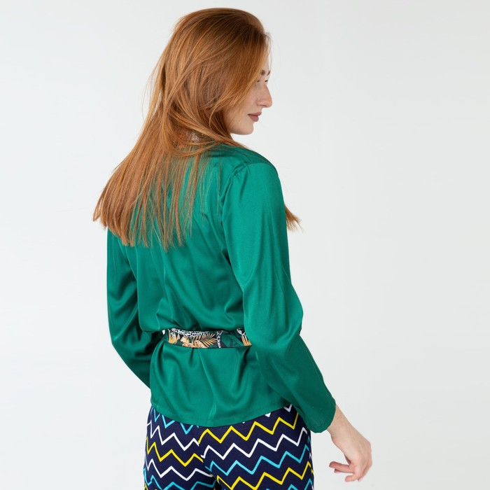 Жакет женский, зеленый, р-р 42