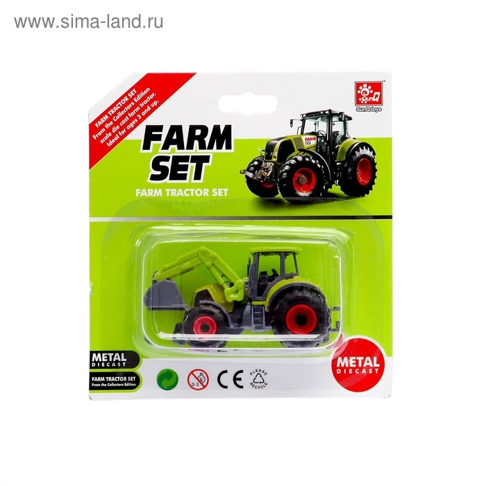 Машина металлическая &laquo;Фермер&raquo;, МИКС