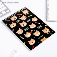 Скетчбук &laquo;Собачки&raquo; А5, 40 л, 100 г/м