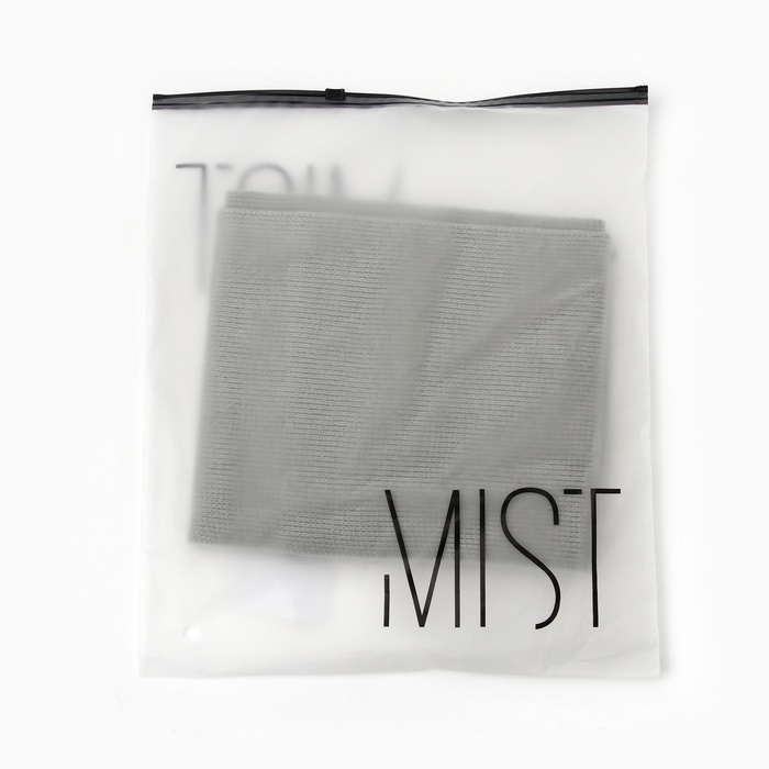 Шарф женский MIST, светло-серый, 21*140 см Шарф женский MIST, светло-серый, 21*140 см