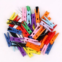 Набор прищепок для декора «Классика» 50 шт., 1 шт. — 3,5 см, МИКС Набор прищепок для декора «Классика» 50 шт., 1 шт. — 3,5 см, МИКС