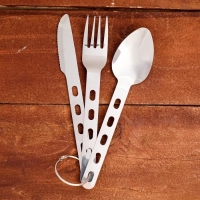 Набор туриста 3в1 рукоять с отверстиями с кольцом 18см Набор туриста 3в1 рукоять с отверстиями с кольцом 18см