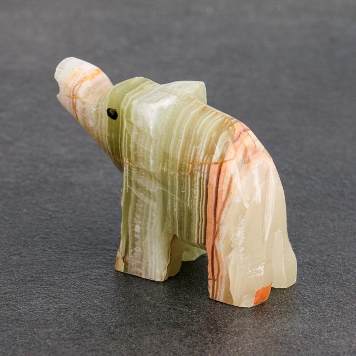 Сувенир &laquo;Слон&raquo;, 5 см, оникс