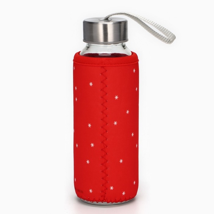 Бутылка для воды в чехле новогодняя SVOBODA VOLI «Веселого года», 350 мл Бутылка для воды в чехле новогодняя SVOBODA VOLI «Веселого года», 350 мл