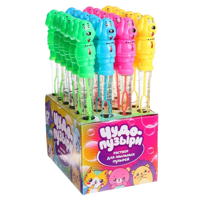 Мыльные пузыри &laquo;Собачка&raquo;, 100 мл, МИКС