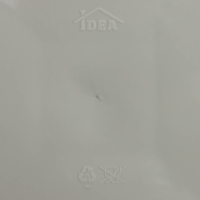 Кашпо для цветов со вставкой &laquo;Ротанг&raquo;, 21 л (11,2 л), цвет белый