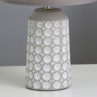 Лампа настольная 16627/1 E14 40Вт серый 22х22х36 см