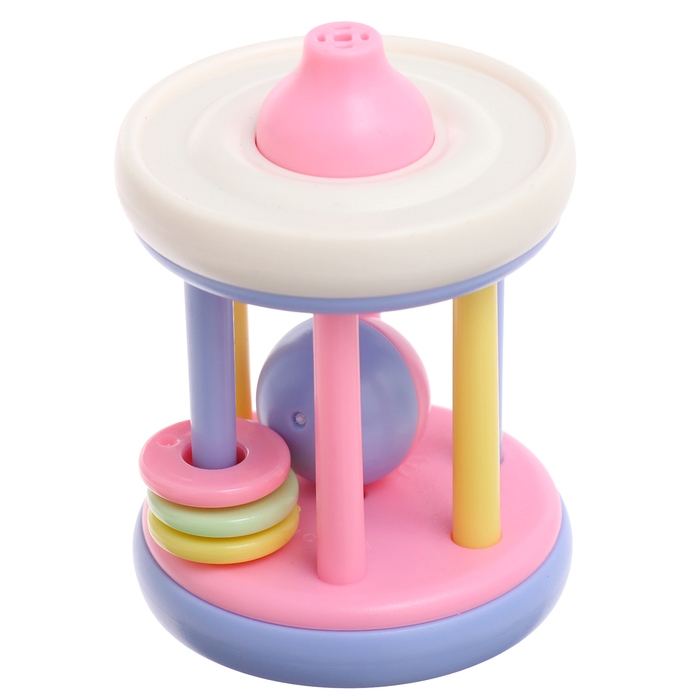 Набор погремушек с прорезывателями &laquo;Лаванда&raquo;, цвета МИКС