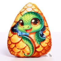 Новый год! Мягкая игрушка &laquo;Змея в яйце&raquo;