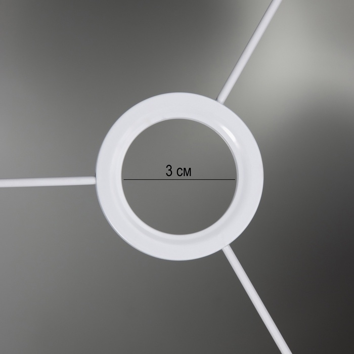 Абажур E14 бежевый 14х14х12,5 см