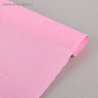Бумага для упаковок и поделок, гофрированная, розовая, однотонная, двусторонняя, рулон 1 шт., 0,5 х 2,5 м Бумага для упаковок и поделок, гофрированная, розовая, однотонная, двусторонняя, рулон 1 шт., 0,5 х 2,5 м
