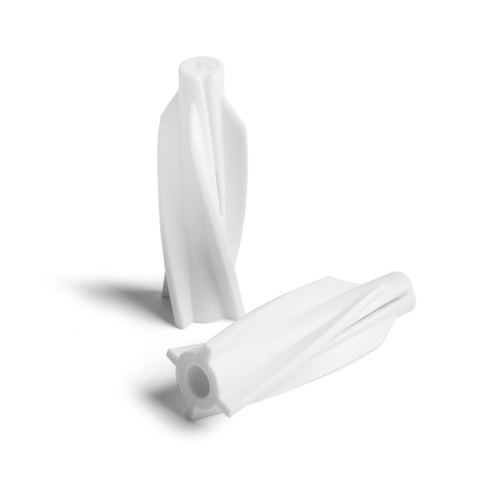 Дюбель ТУНДРА, для газобетона, нейлоновый, 10х60 мм, 30 шт