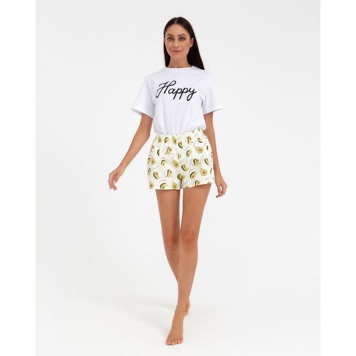 Шорты женские KAFTAN Шорты женские KAFTAN "Avocado", р. 40-42, белый