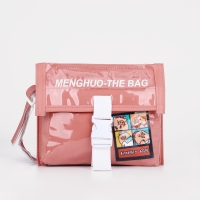 Сумка молодёжная на молнии, цвет розовый Сумка молодёжная на молнии, цвет розовый