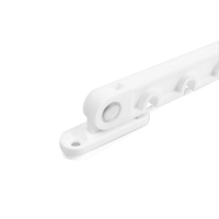 Ограничитель оконный для ПВХ белый, цинк