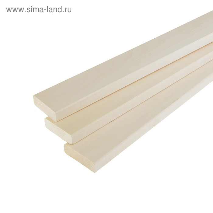 Полок  ЛИПА сорт "ВТОРОЙ" 250х9х2,6см за 1шт "Лесопилка 166"