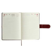 Ежедневник датированный 2024 A5 176 листов, deVENTE.Chelsea, твёрдая обложка из искусственной кожи, коричневый срез, магнитный хлястик, ляссе, кремовый блок 70 г/м2, коричневый Ежедневник датированный 2024 A5 176 листов, deVENTE.Chelsea, твёрдая обложка из искусственной кожи, коричневый срез, магнитный хлястик, ляссе, кремовый блок 70 г/м2, коричневый